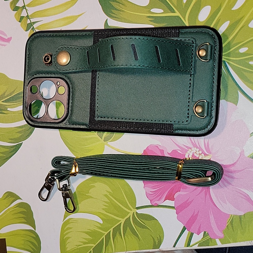 Iphone 13 pro max phone case with card holders